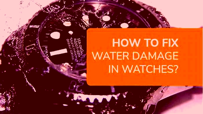 Can a watch be fixed after water damage?