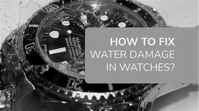 Can a water damaged smart watch be repaired?