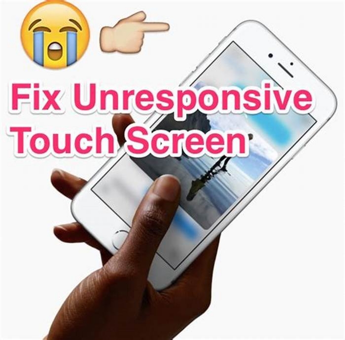 Can you fix an unresponsive touch screen?