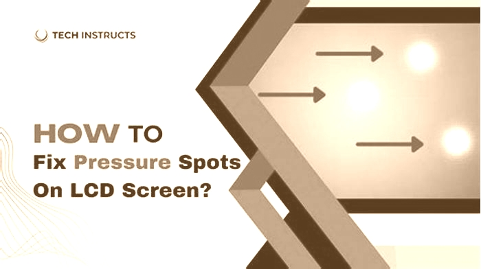 Can you fix pressure spots on LCD screen?