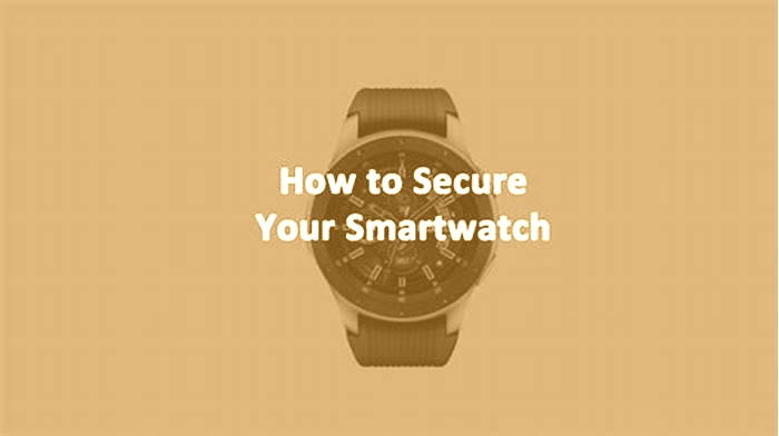 How to Keep Your Smartwatch Secure: Tips and Tricks