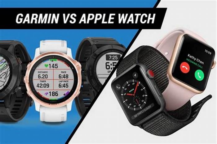 Is Garmin or Apple better