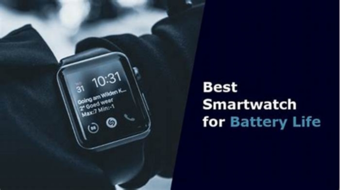 Which smartwatch has best battery life?