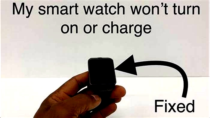 Why my smart watch is turning on and off?